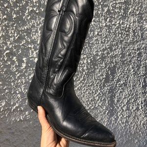 Black Cowboy Boots